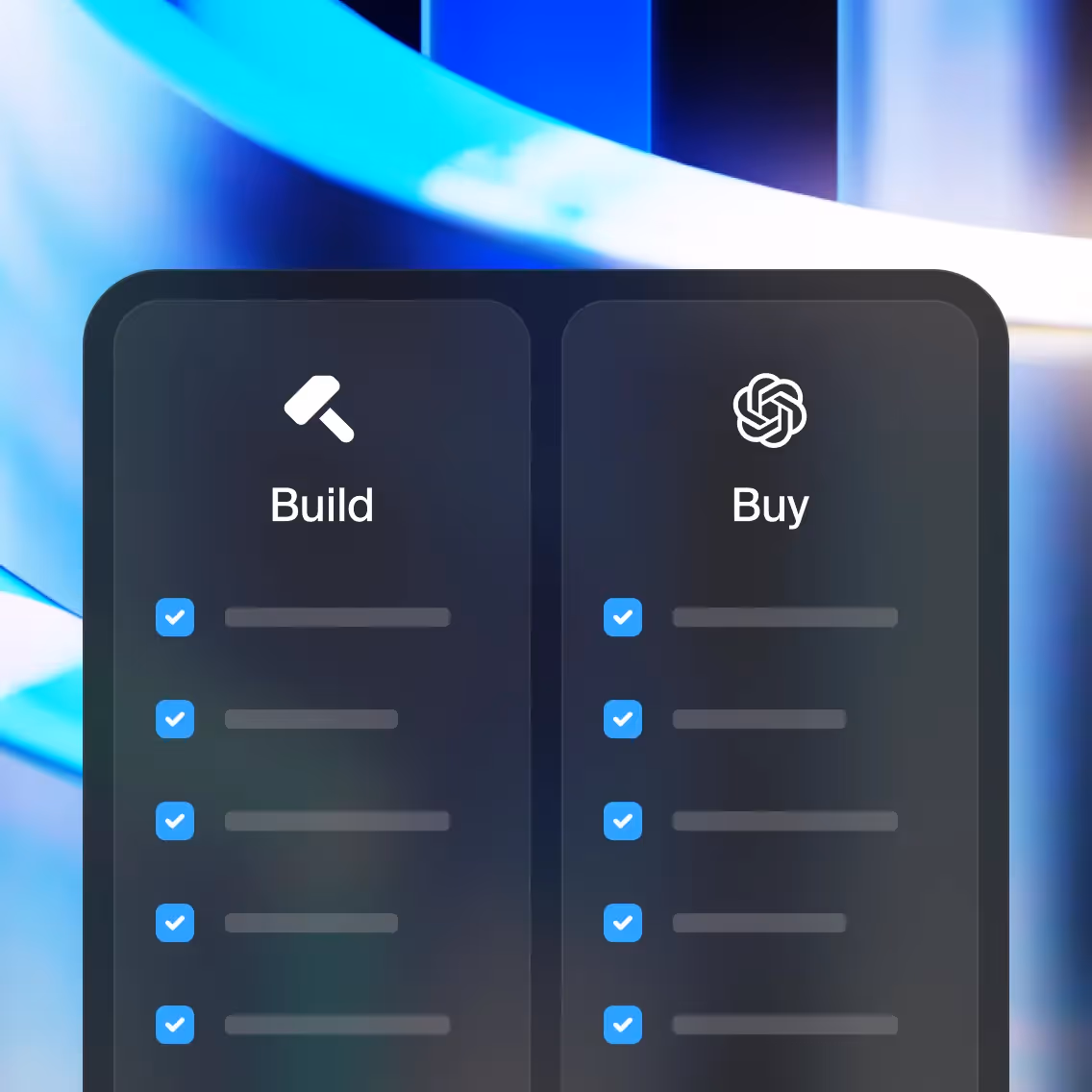 Build vs buy Whisper ASR cost calculator illustration
